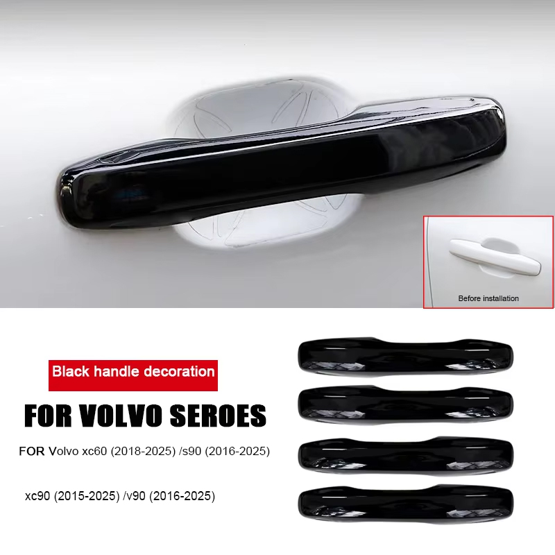 Volvo Car Accessories Xc60 - For Volvo car door handle decorative