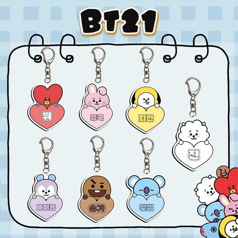 Car Accessories Gifts For Men - BT21 Koya RJ Man Chimmy Tata