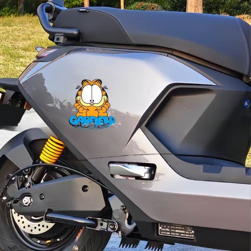 Creative cartoon cute Garfield - مراجعة Car Accessories Decoration وسعره