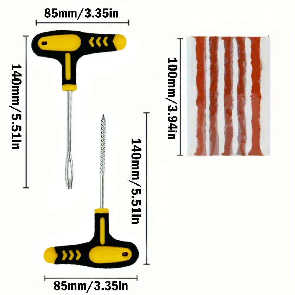 Motorcycle Tire Repair Kit Pun - مراجعة Car Emergency Tool Kit وسعره