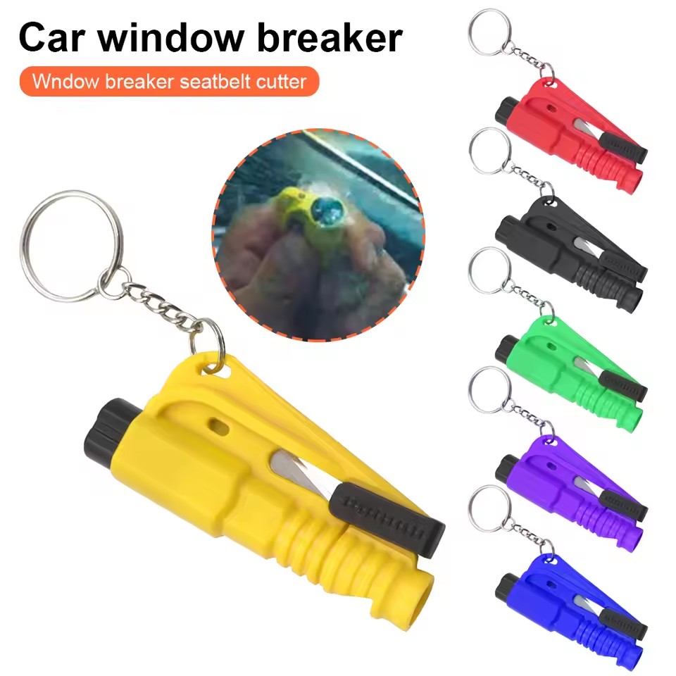 Safety Hammer Car Escape Tool  - مراجعة Car Emergency Tool Kit وسعره