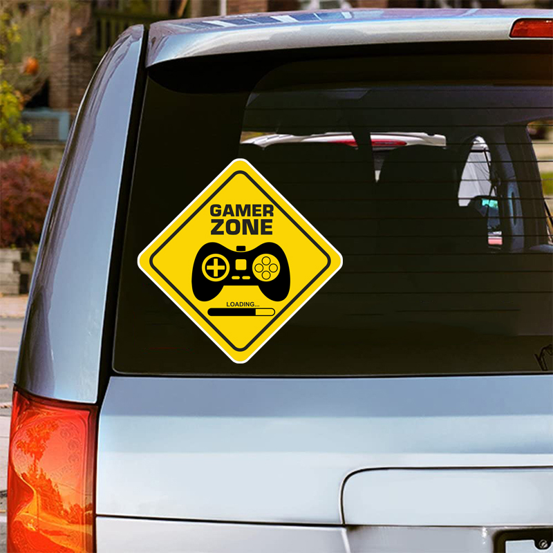 Gamer Zone Car Stickers Vinyl  - مراجعة Car Accessories Zone وسعره