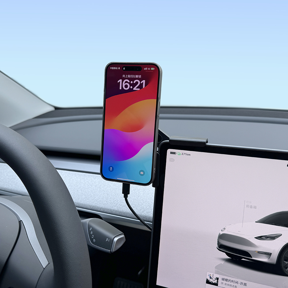 Car Phone Mount Holder 15W Com - مراجعة Wireless Car Charger وسعره