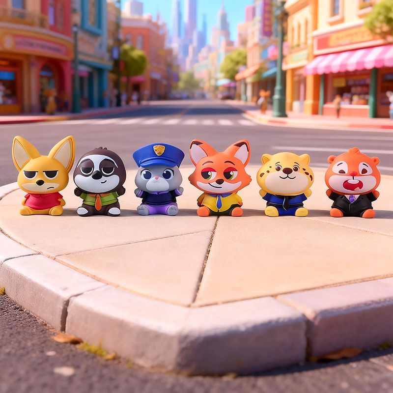 Zootopia resin small figurine  - مراجعة Car Accessories Decoration وسعره