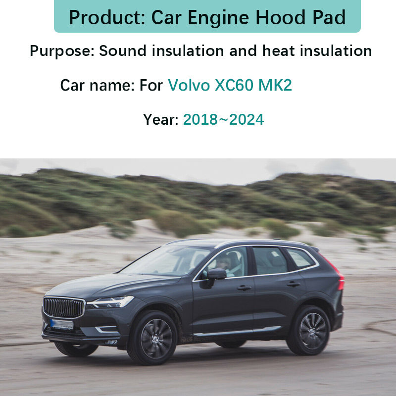 Car Engine Hood Soundproof Cov - مراجعة Volvo Car Accessories Xc60 وسعره