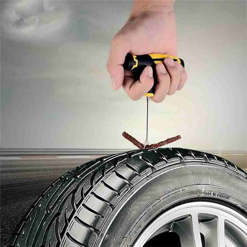 A30F-Car Tire Repair Kit Punct - مراجعة Car Emergency Tool Kit وسعره