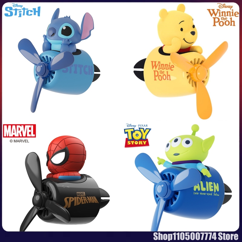 Stitch Spiderman Alien Charact - مراجعة Car Accessories Decoration وسعره