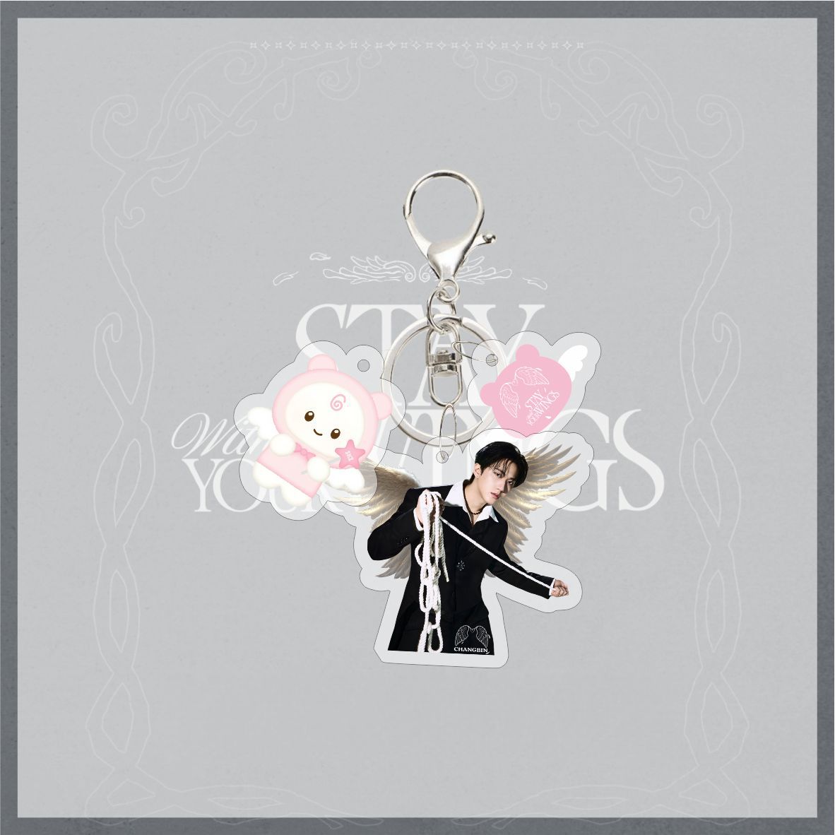 Three piece set SKZOO Stray ki - مراجعة Car Accessories Decoration وسعره