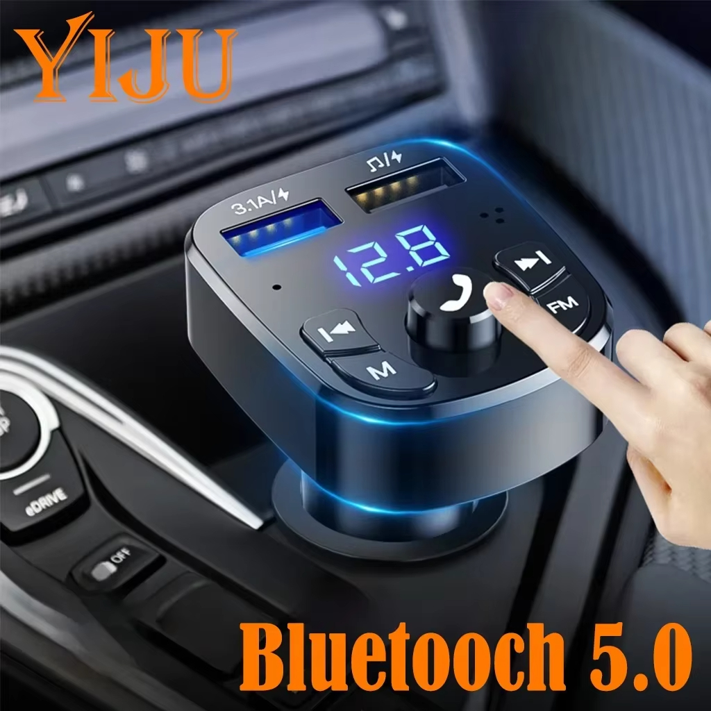 Car Bluetooth 5.0 Fm Transmitt - مراجعة Wireless Car Charger وسعره
