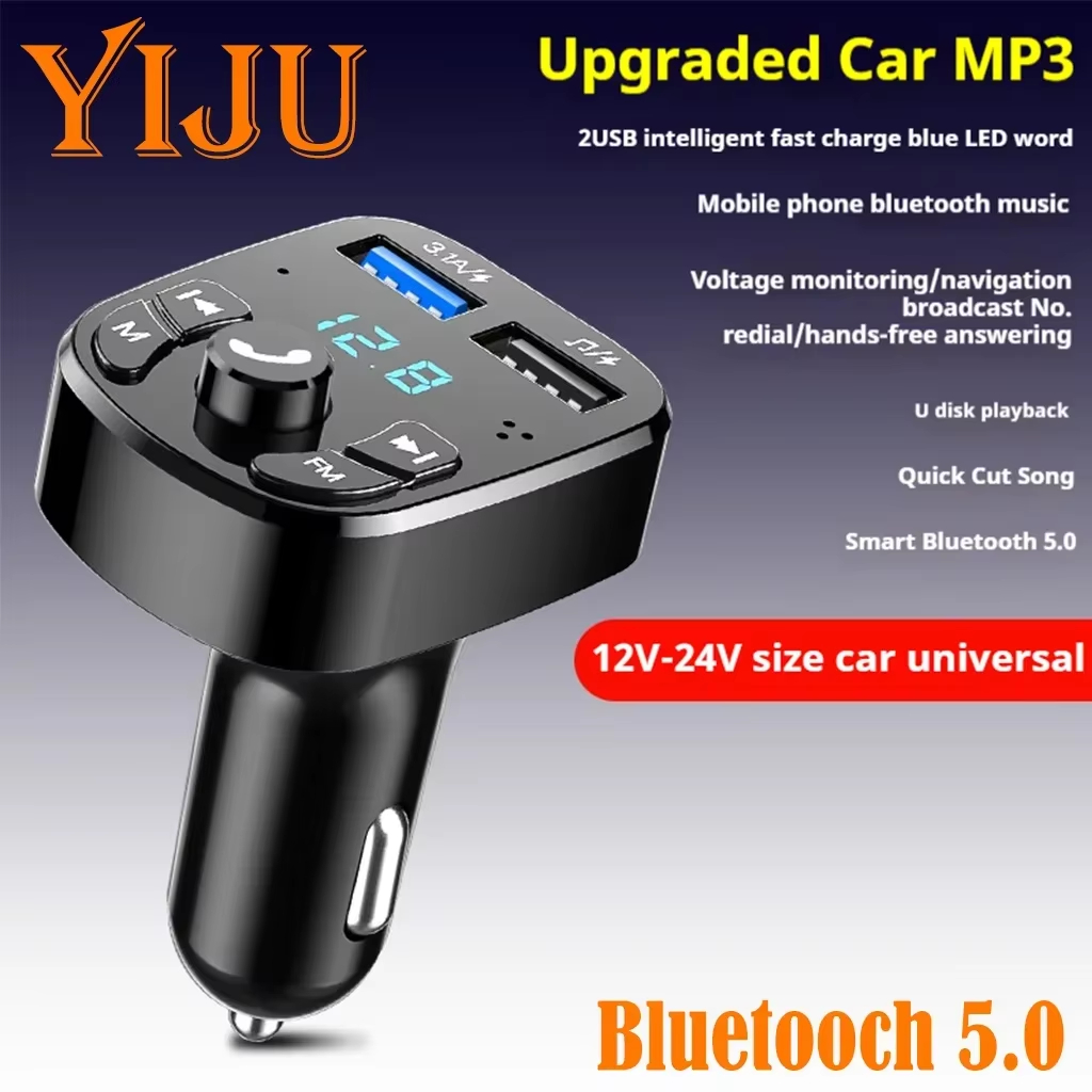 Car Bluetooth 5.0 Fm Transmitt - مراجعة Wireless Car Charger وسعره