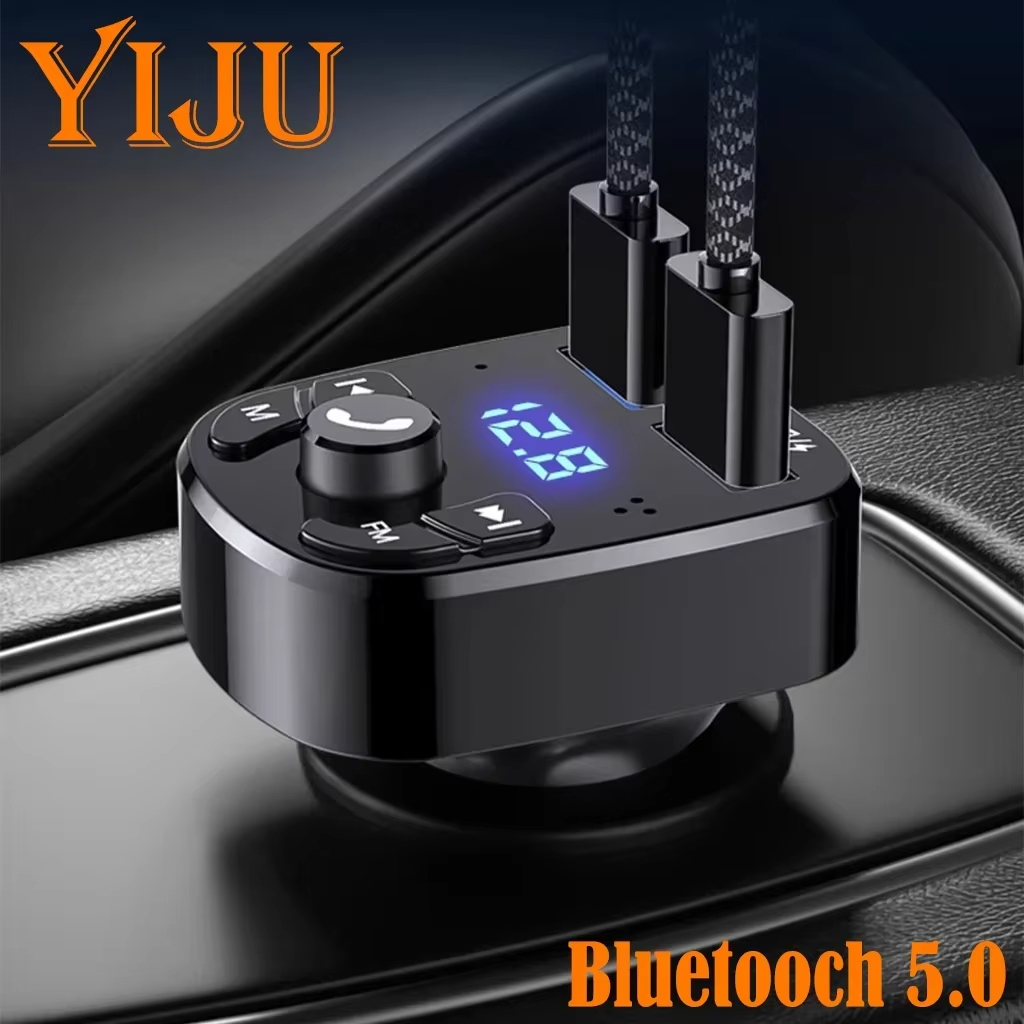 Car Bluetooth 5.0 Fm Transmitt - مراجعة Wireless Car Charger وسعره