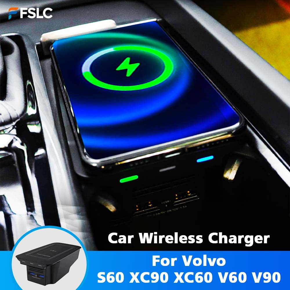 ⭐Genuine⭐ Car Wireless Charger - مراجعة Volvo Car Accessories Xc60 وسعره