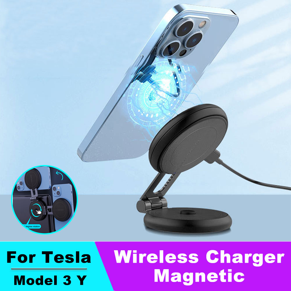 Hidden Magnetic Car Phone Hold - مراجعة Wireless Car Charger وسعره