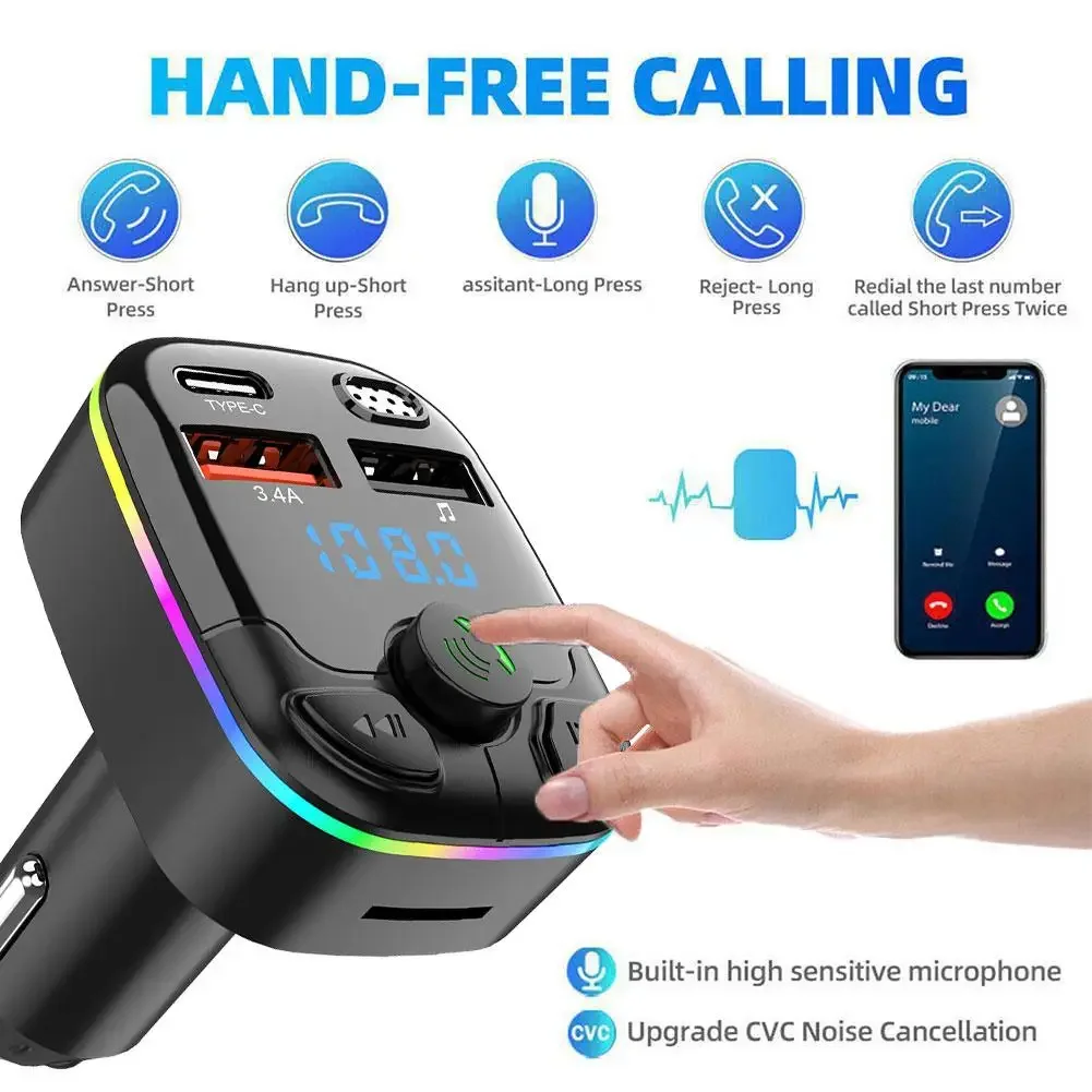 Car Wireless FM Transmitter Ad - مراجعة Wireless Car Charger وسعره