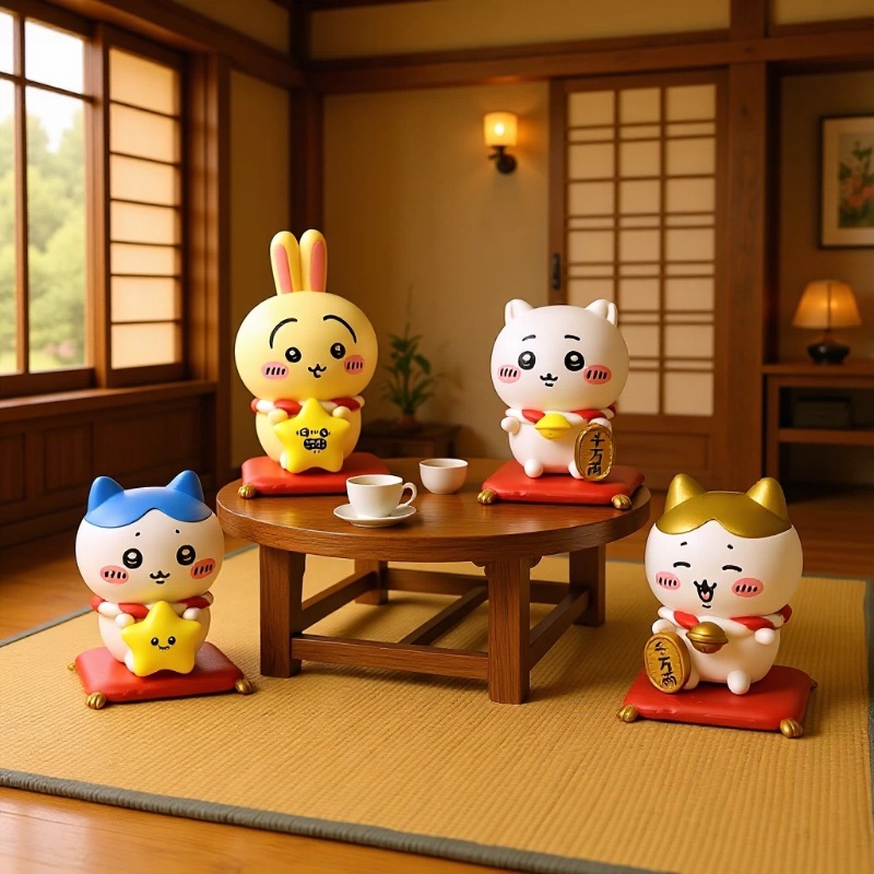 Kawaii CKW Lucky Cat Figurine  - مراجعة Car Accessories Decoration وسعره