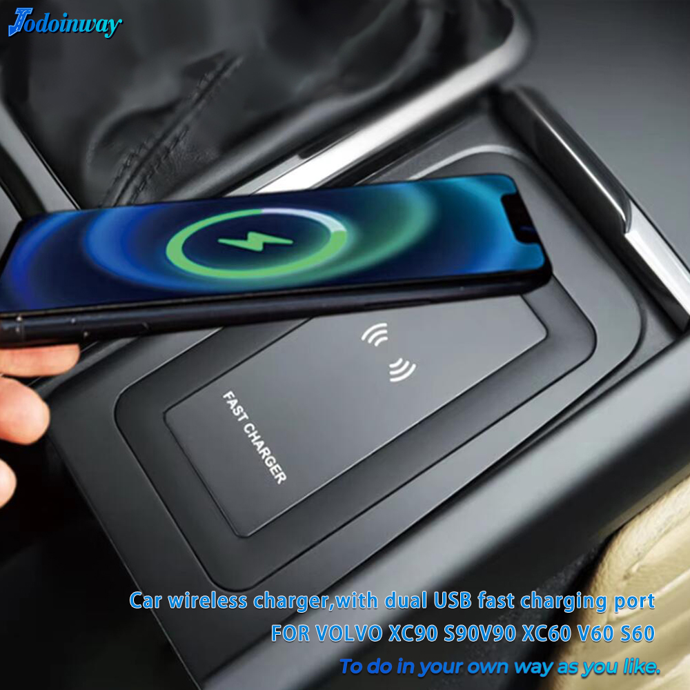 Center console Wireless charge - مراجعة Volvo Car Accessories Xc60 وسعره
