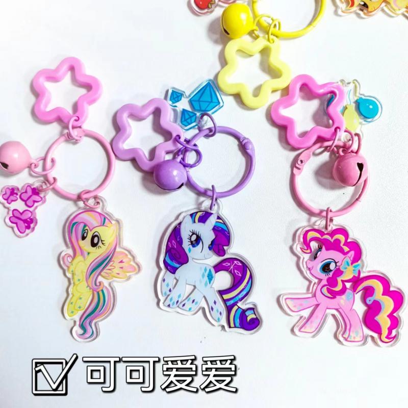 Anime Kawaii Unicorn Keychain  - مراجعة Car Accessories Decoration وسعره