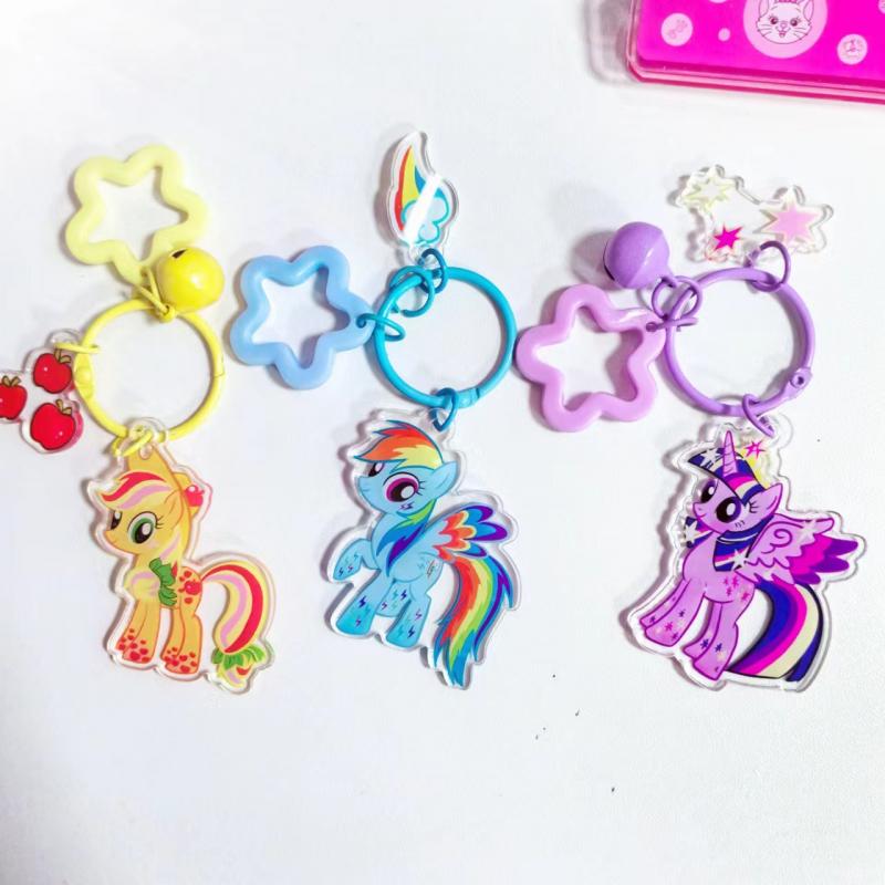 Anime Kawaii Unicorn Keychain  - مراجعة Car Accessories Decoration وسعره