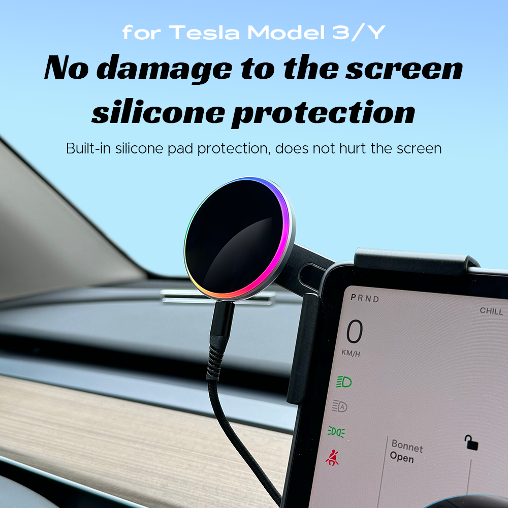 Car Phone Mount Holder 15W and - مراجعة Wireless Car Charger وسعره
