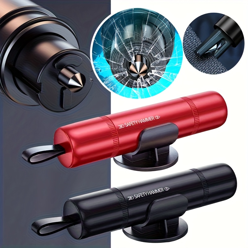 2-in-1 Car Safety Hammer with  - مراجعة Car Emergency Tool Kit وسعره