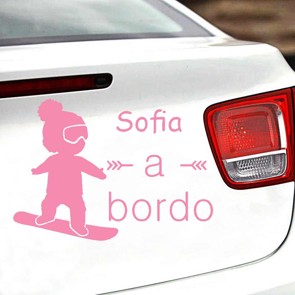 1pc Vinyl baby a bordo colorfu - مراجعة Car Accessories Decoration وسعره