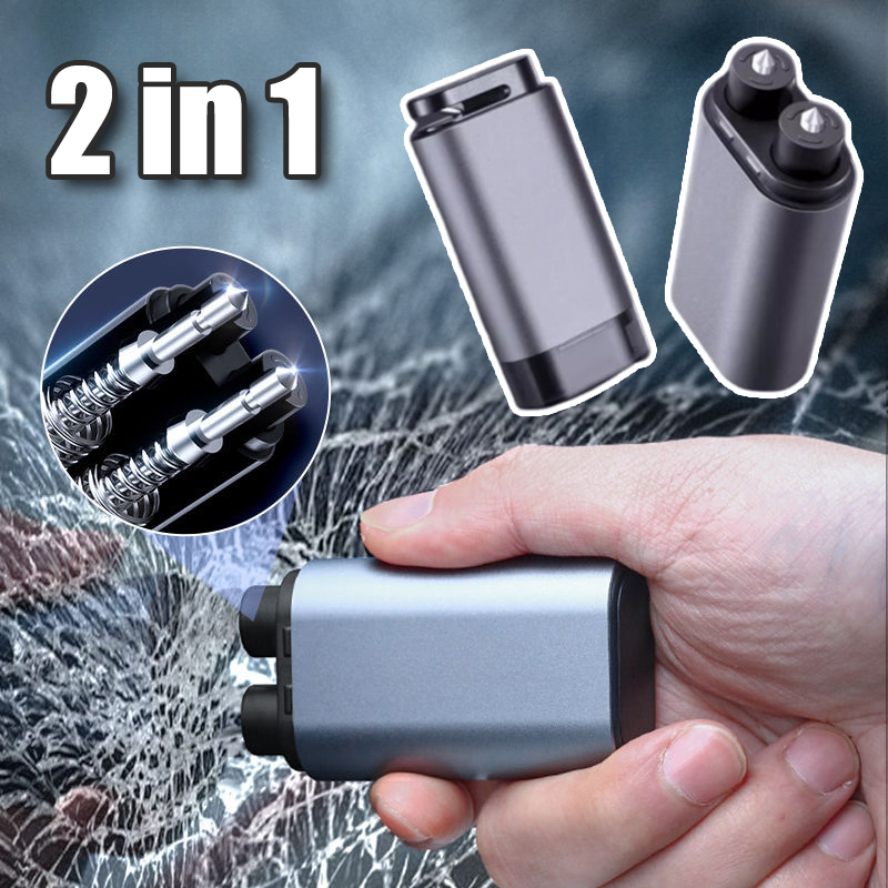 Car Safety Hammer 2-in-1 Windo - مراجعة Car Emergency Tool Kit وسعره
