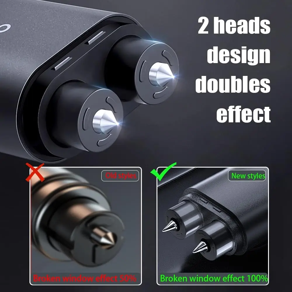 Car Safety Hammer 2-in-1 Windo - مراجعة Car Emergency Tool Kit وسعره