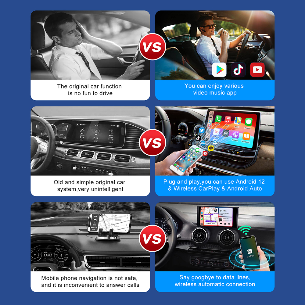Android 13 Car AI Box Wireless - مراجعة Wireless Car Charger وسعره