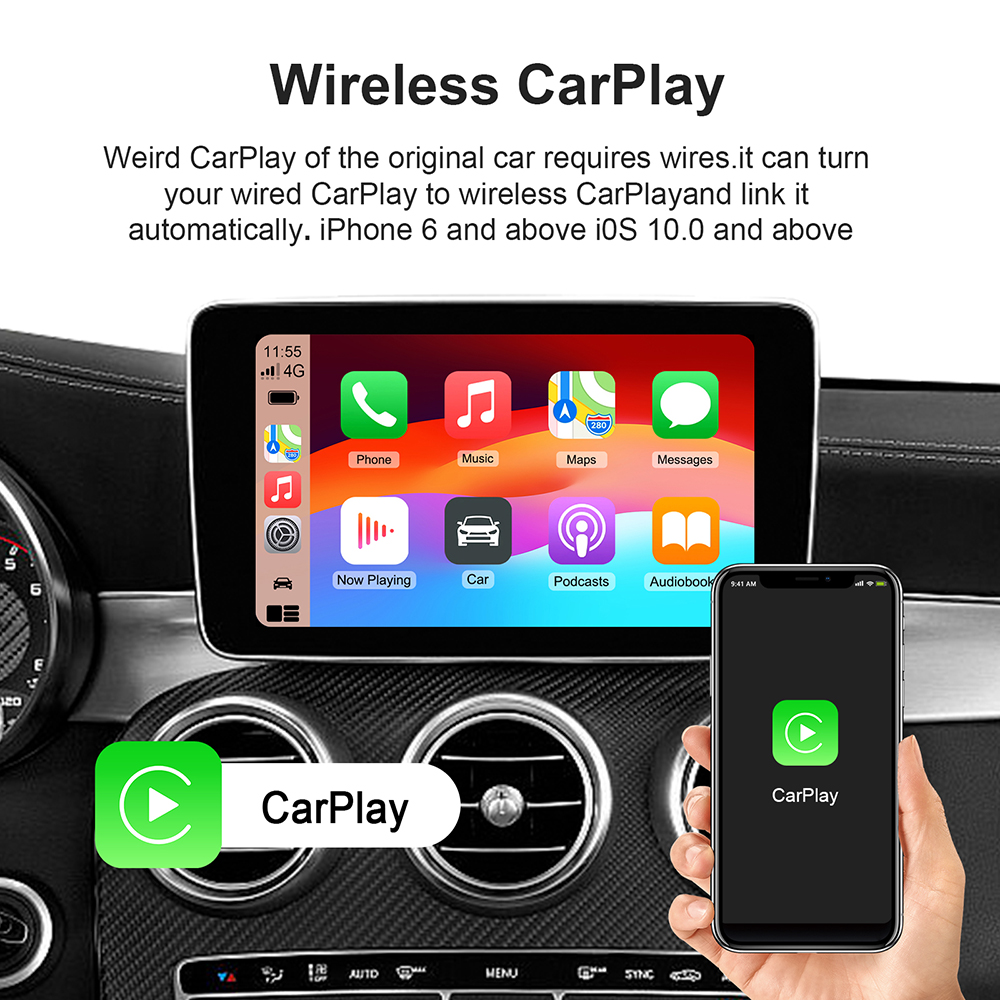 Android 13 Car AI Box Wireless - مراجعة Wireless Car Charger وسعره