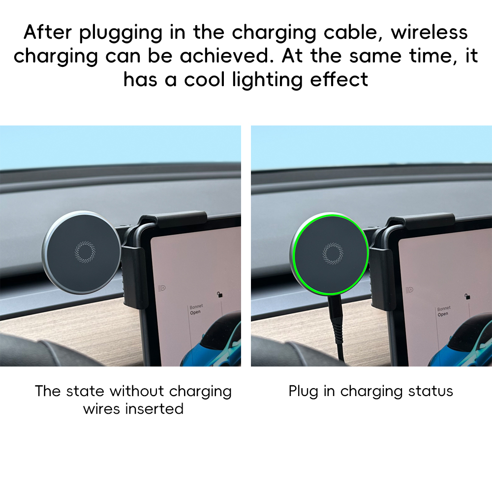 Car Phone Mount Holder 15W Mag - مراجعة Wireless Car Charger وسعره