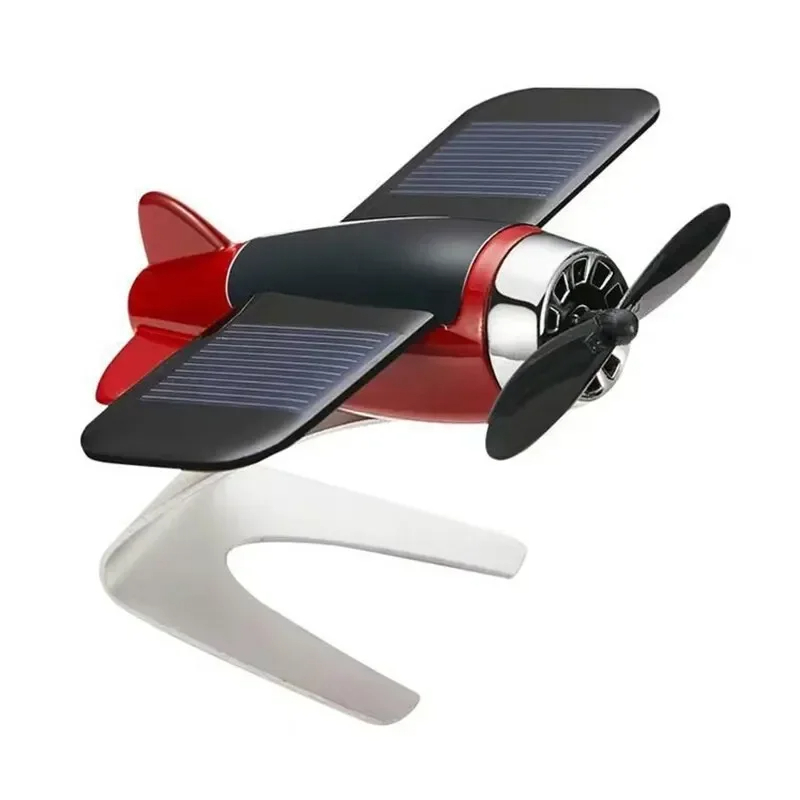 Solar Airplane Creative Men's  - مراجعة Car Accessories Gifts For Men وسعره