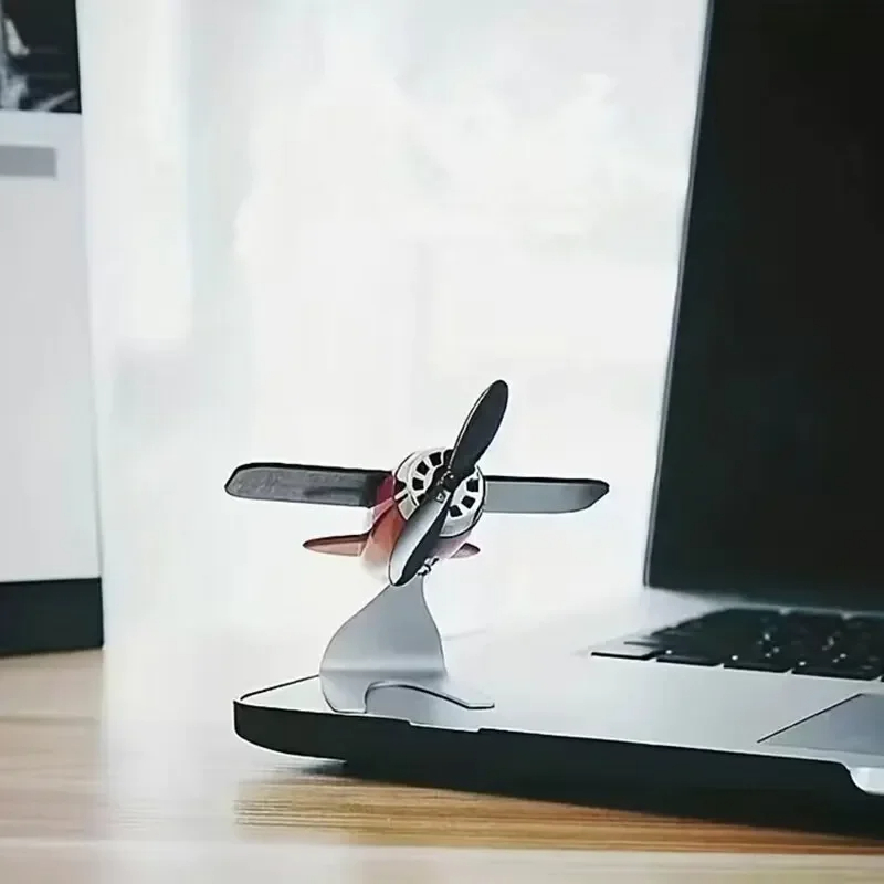 Solar Airplane Creative Men's  - مراجعة Car Accessories Gifts For Men وسعره