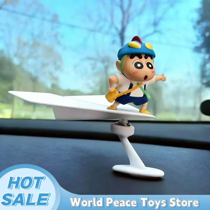 Rotate Aircraft Crayon Shin-Ch - مراجعة Car Accessories Decoration وسعره