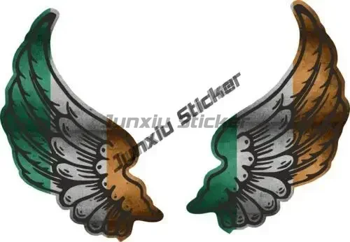 Ireland Flag Wings Creative Mo - مراجعة Car Accessories Dublin وسعره