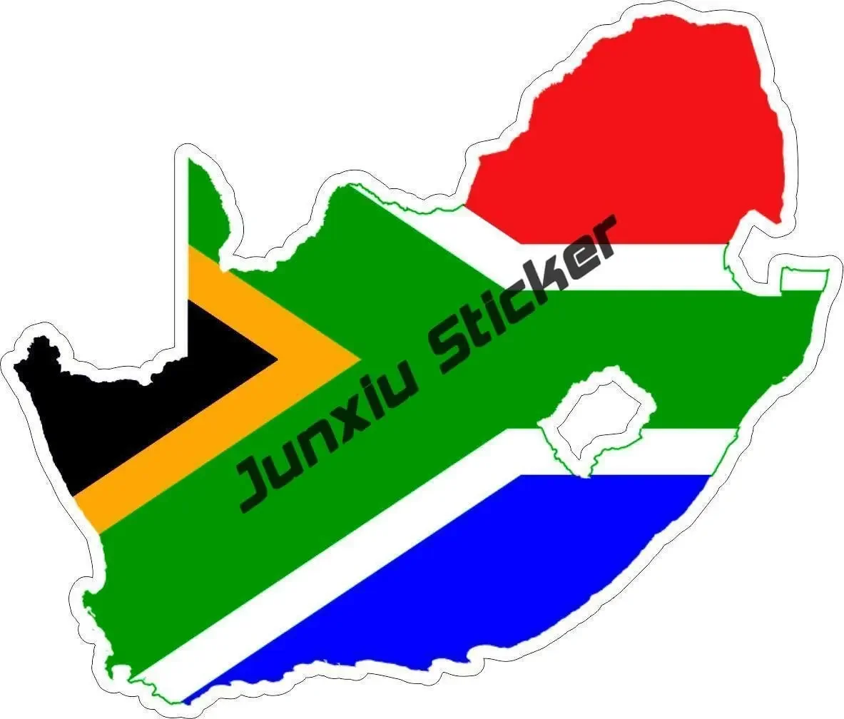South Africa Map with Flag Vin - مراجعة Car Accessories Cape Town وسعره