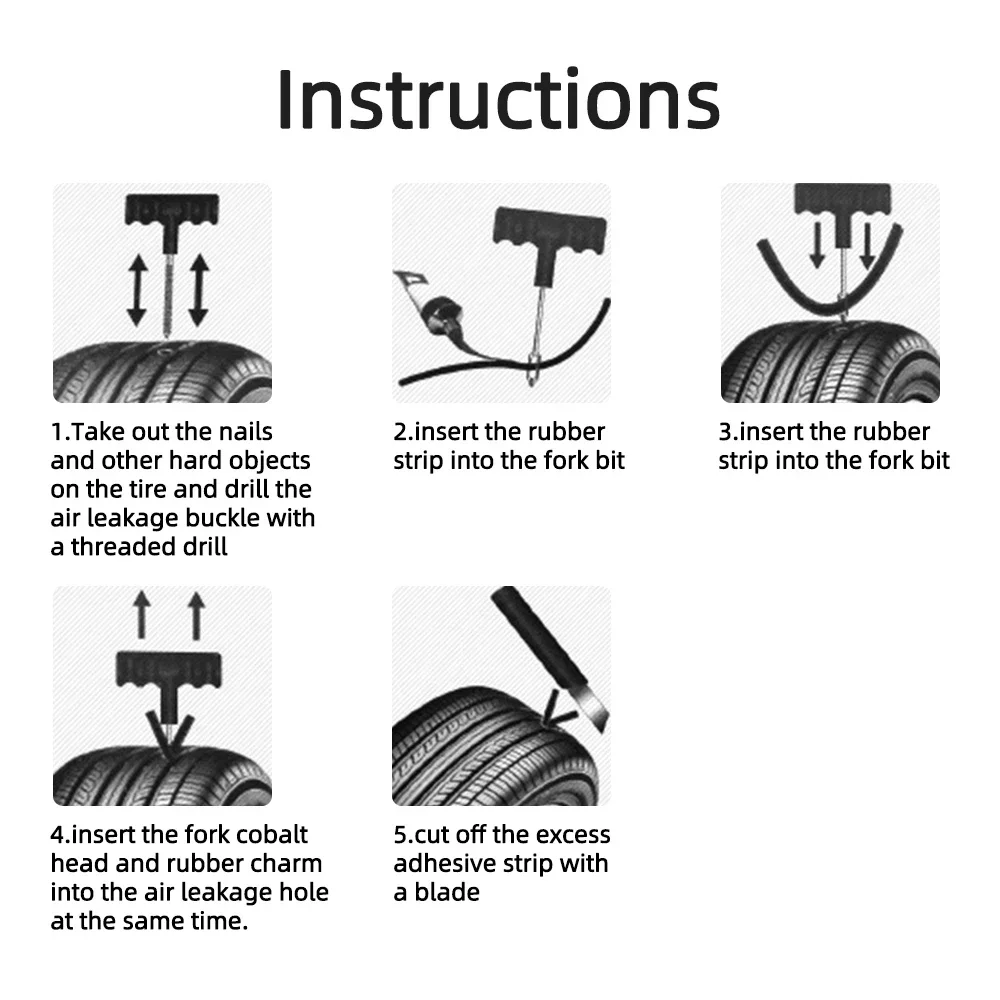 Car Motorcycle Tire Repair Kit - مراجعة Car Emergency Tool Kit وسعره