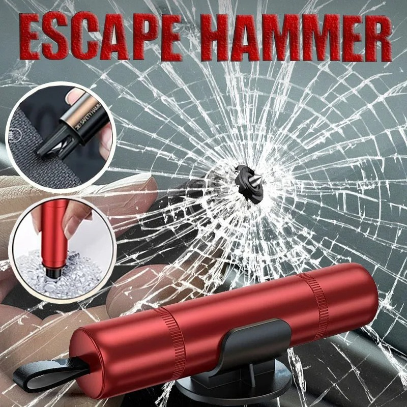 2-in-1 Car Emergency Escape To - مراجعة Car Emergency Tool Kit وسعره