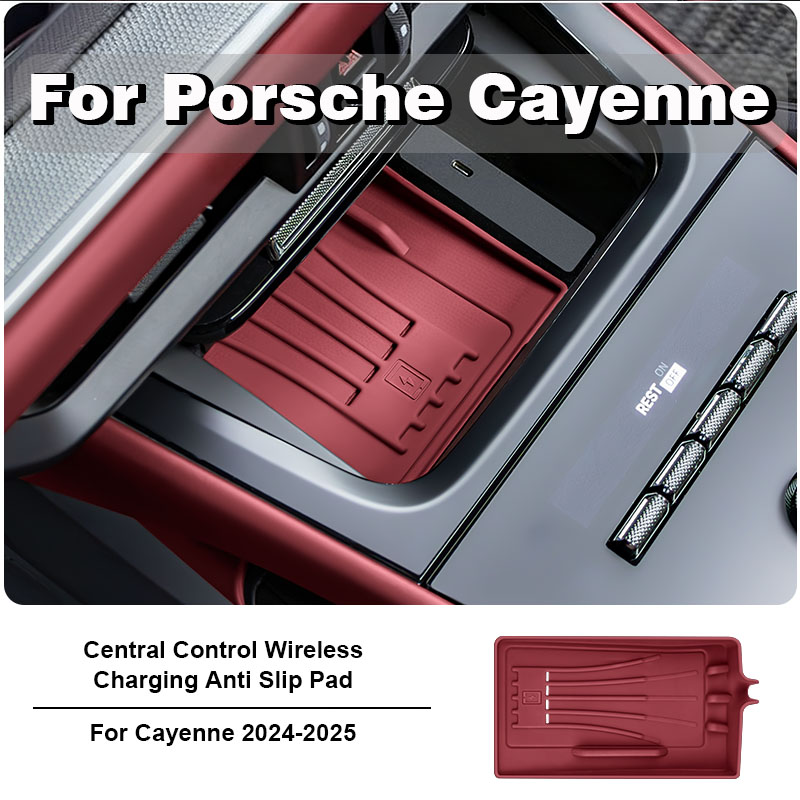 For Porsche Cayenne 2018-2025  - مراجعة Wireless Car Charger وسعره