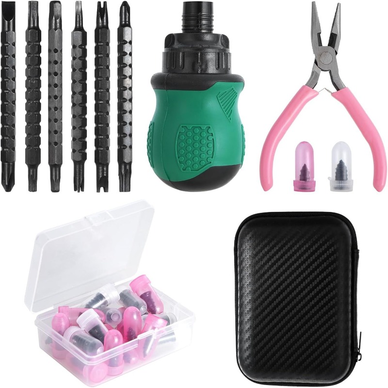 Tire Repair Rubber Nail Tool S - مراجعة Car Emergency Tool Kit وسعره