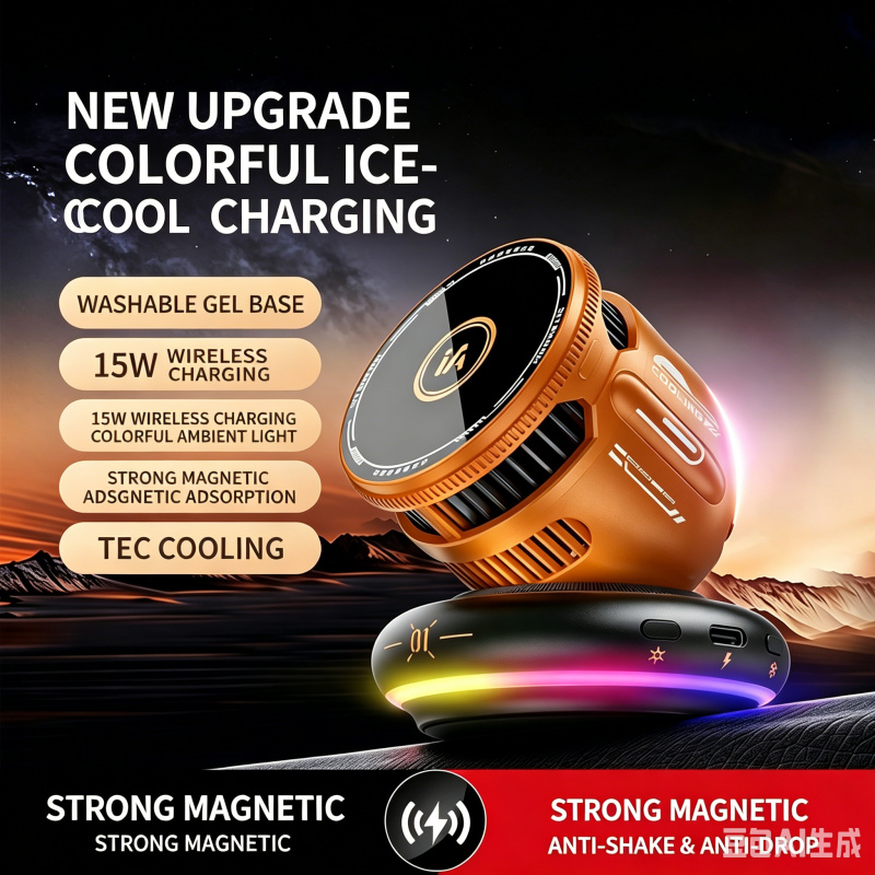 Magnetic Car Wireless Charger  - مراجعة Wireless Car Charger وسعره