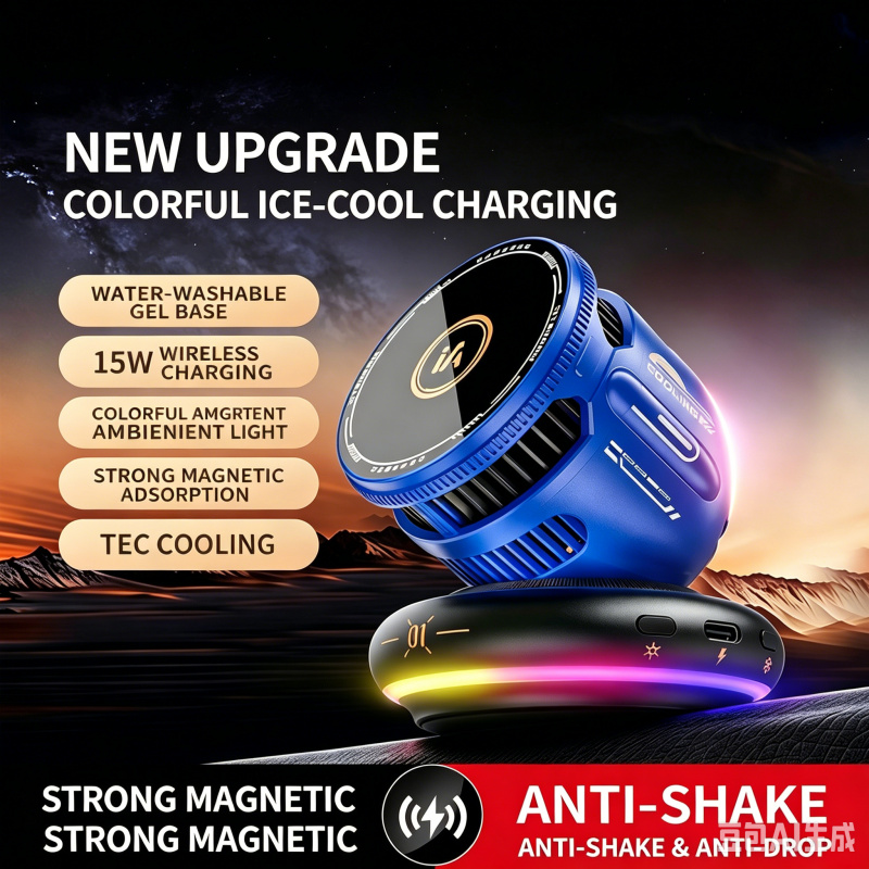 Magnetic Car Wireless Charger  - مراجعة Wireless Car Charger وسعره