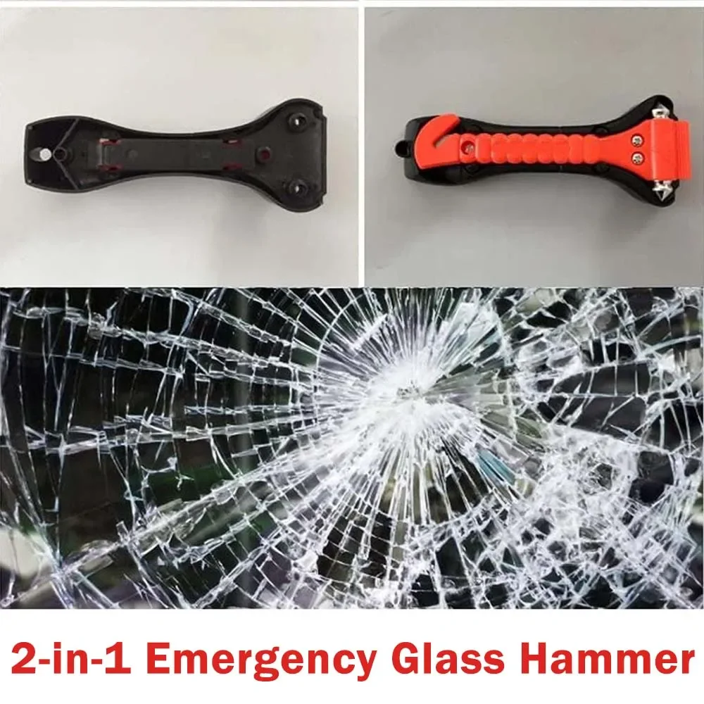 1/2PCS Car Safety Hammer Seat  - مراجعة Car Emergency Tool Kit وسعره