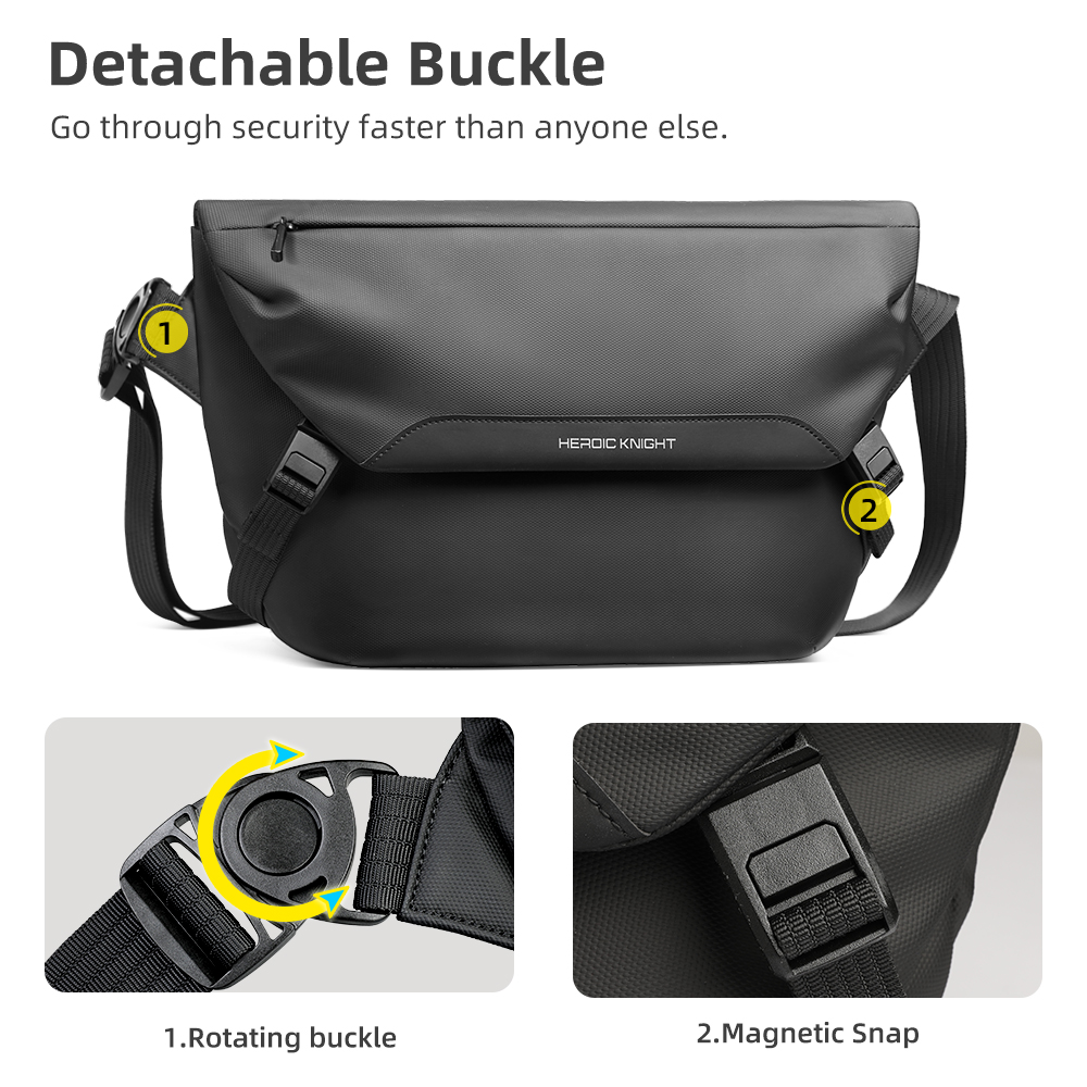 HK Water Repellent Messenger B - مراجعة Car Accessories Gifts For Men وسعره