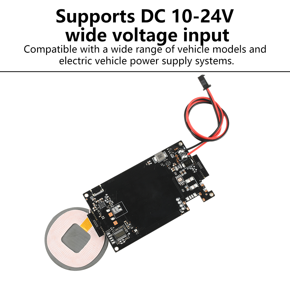 DC 10-24V 20W Mobile Wireless  - مراجعة Wireless Car Charger وسعره