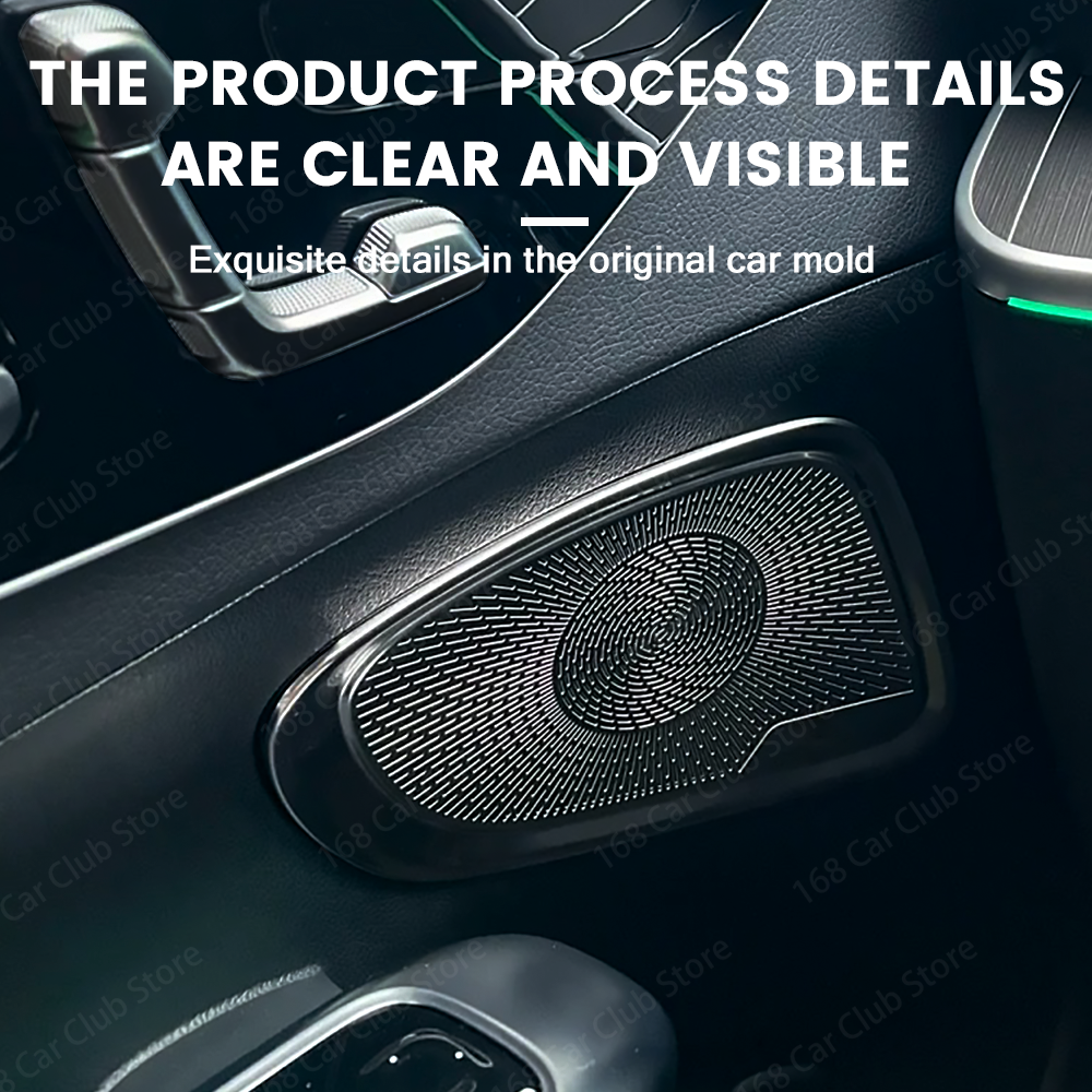 Non Luminous Door Audio Door S - مراجعة Car Accessories Mercedes وسعره