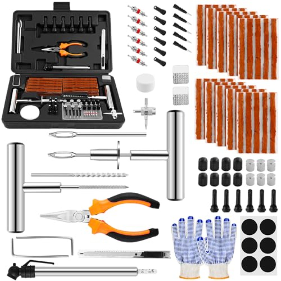 Solid Stainl Steel Tire Repair - مراجعة Car Emergency Tool Kit وسعره