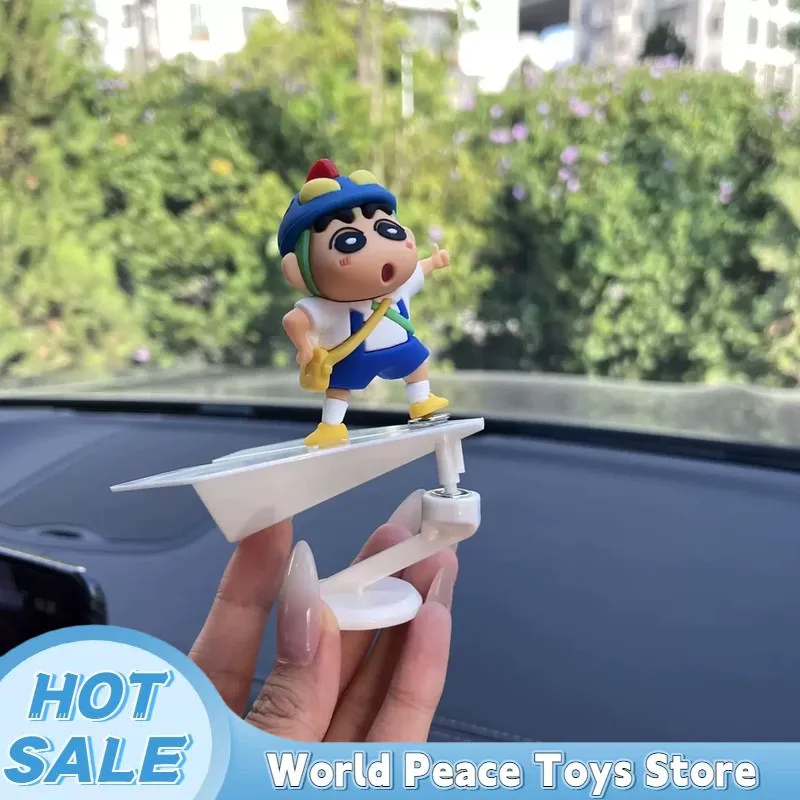 Rotate Aircraft Crayon Shin-Ch - مراجعة Car Accessories Decoration وسعره